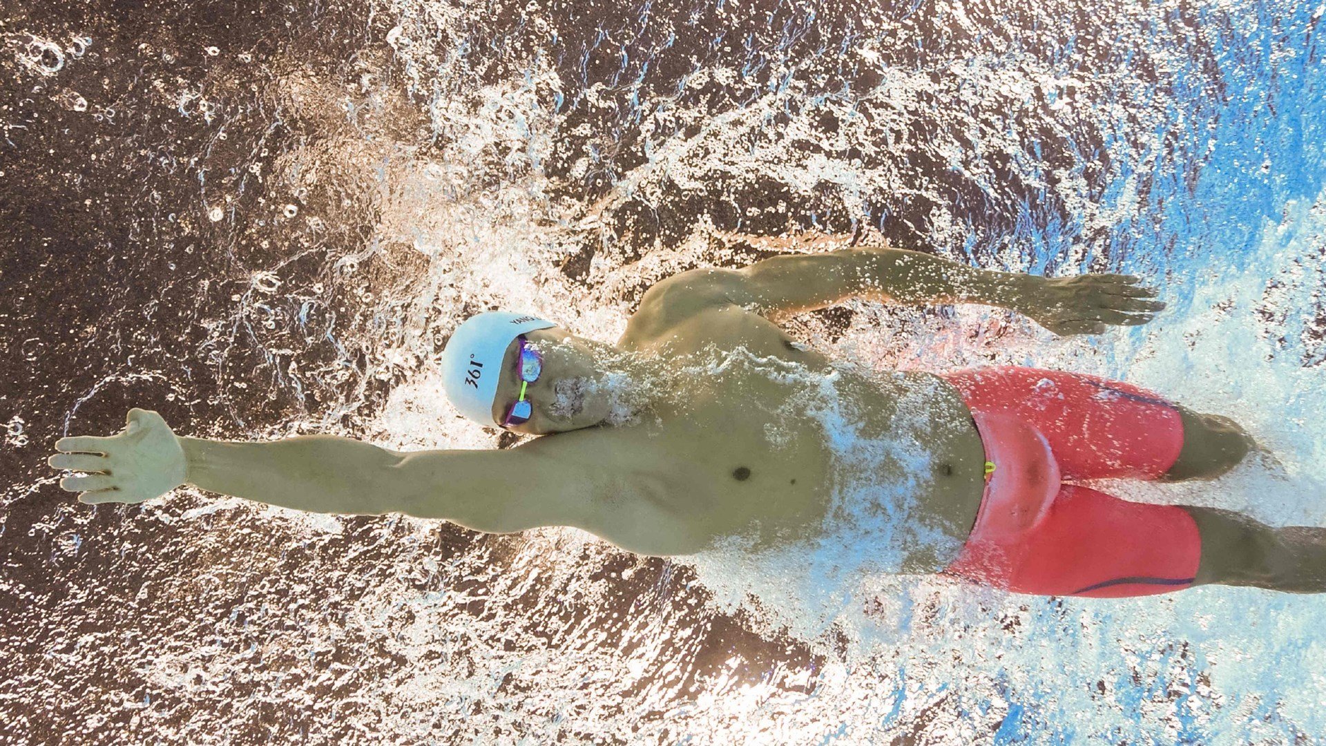 中国小将闪耀泳联赛场 初生牛犊不怕虎